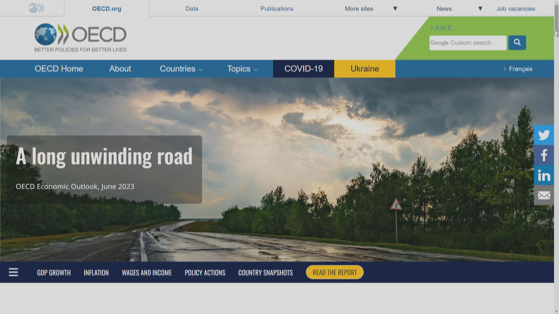 【復甦脆弱】OECD:今年全球經濟增長2008年金融危機後最差