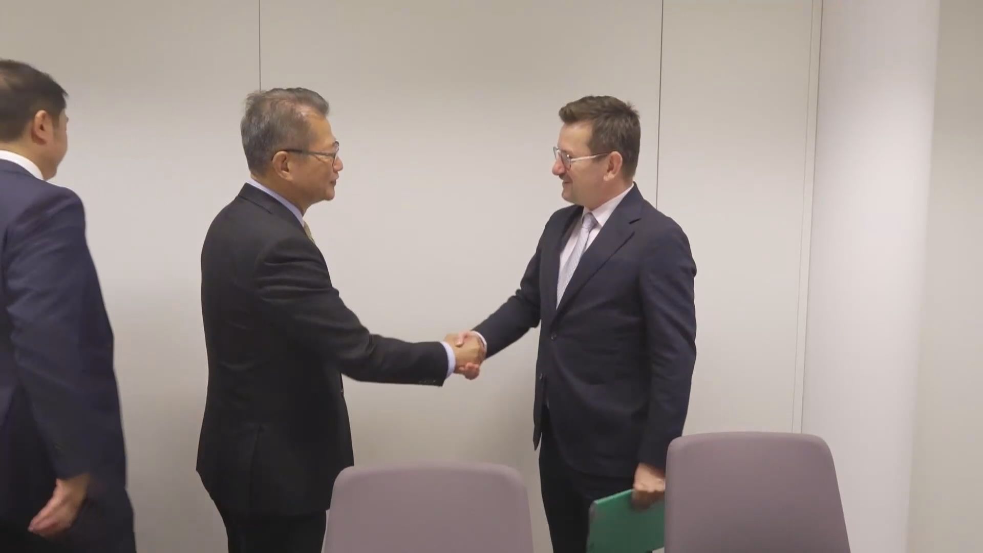 【訪問比利時】陳茂波晤歐洲金融及商界代表