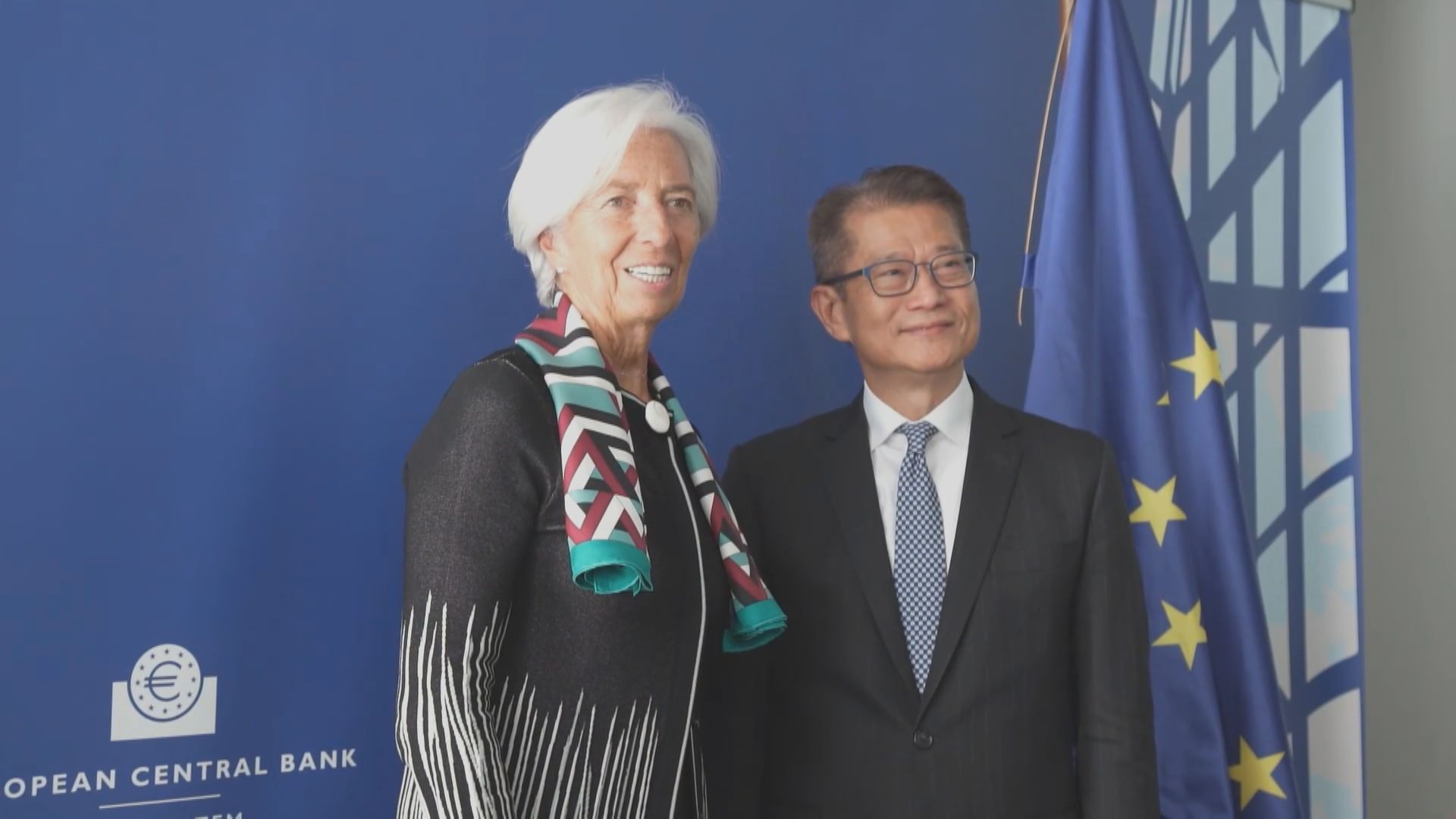 【出訪德國】陳茂波晤拉加德 介紹香港最新發展