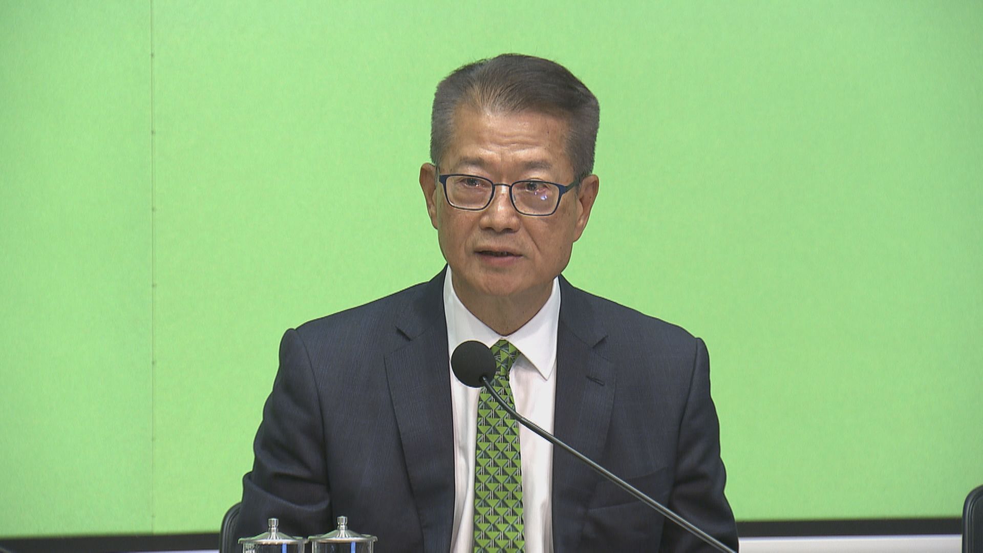 【外圍變數多】陳茂波:暫無意調整今年GDP預測