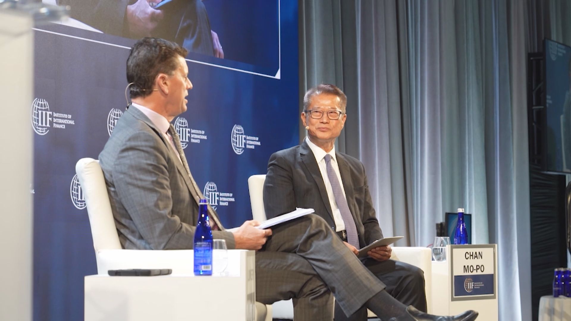 【明赴泰國】陳茂波出席IMF及世銀年會