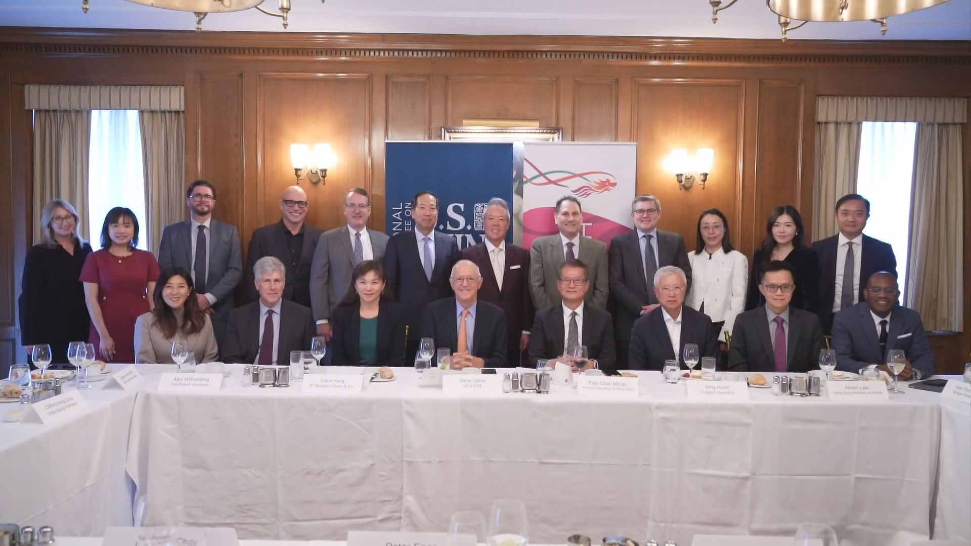 【出訪紐約】陳茂波:歡迎美國企業及人才來港發展