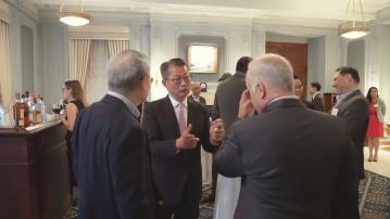 【出訪紐約】陳茂波:跟美國政商界保持溝通