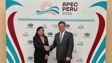 【談判大致完成】丘應樺:年內跟秘魯簽自貿協定