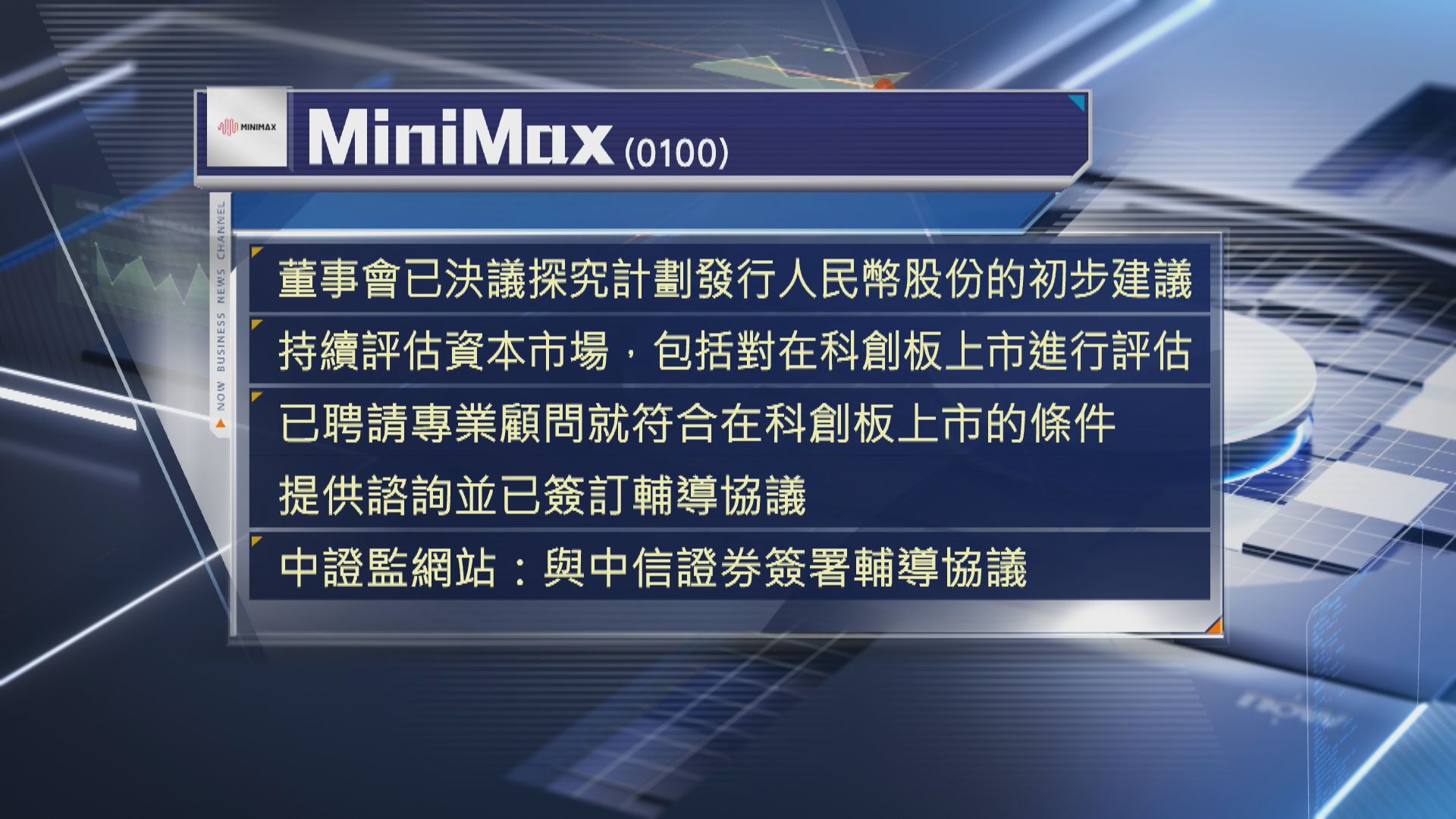 【股價曾倒插16%】MiniMax擬「回A」申上科創板