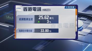 香港電訊上半年經調整資金流升3% 料下半年業務穩中求勝