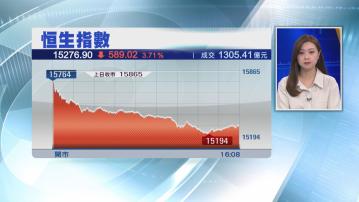 【續見14個月低】恒指再瀉589點 藍籌全軍覆沒 美團插穿招股價