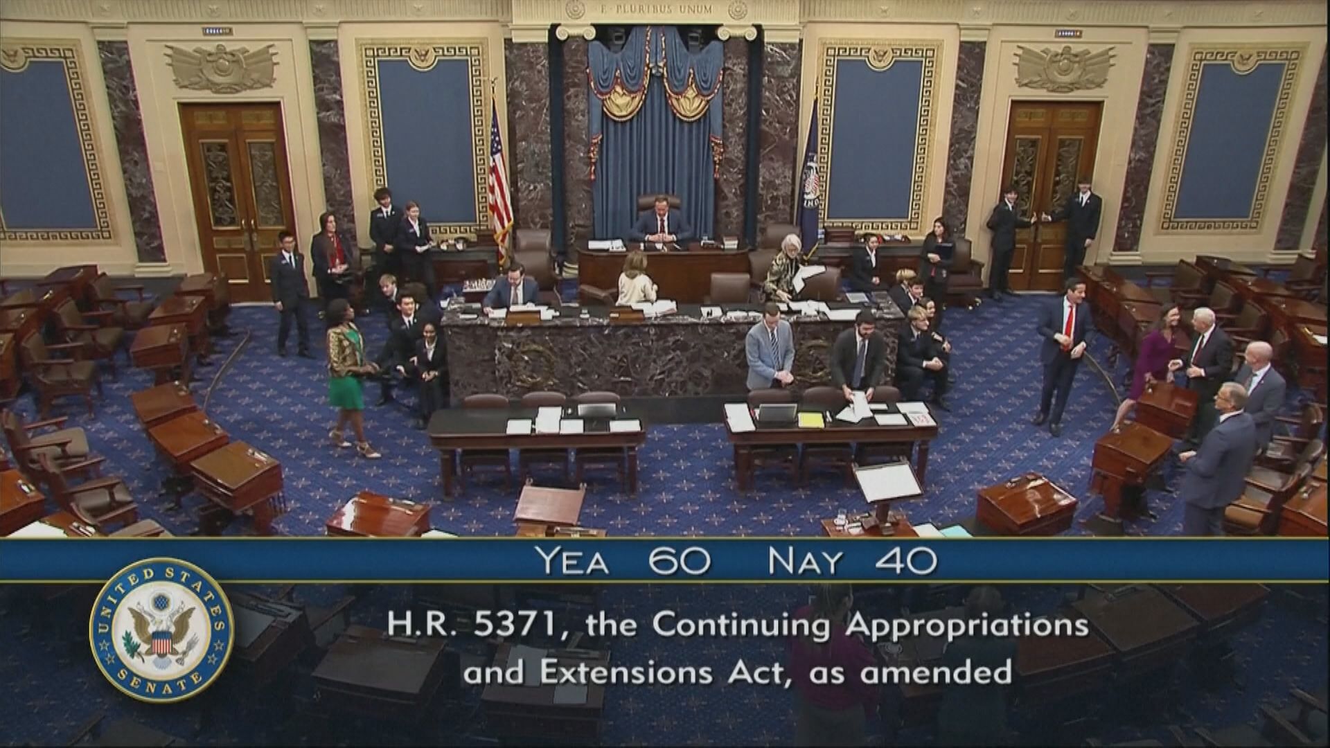 【美國政府停擺】臨時撥款法案最快明眾議院「闖關」