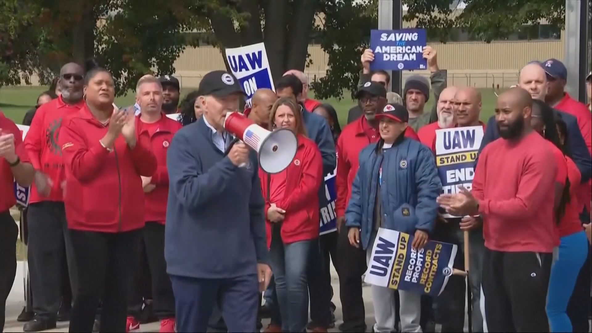 【車廠工潮】拜登聲援罷工工人 撐加薪40%訴求