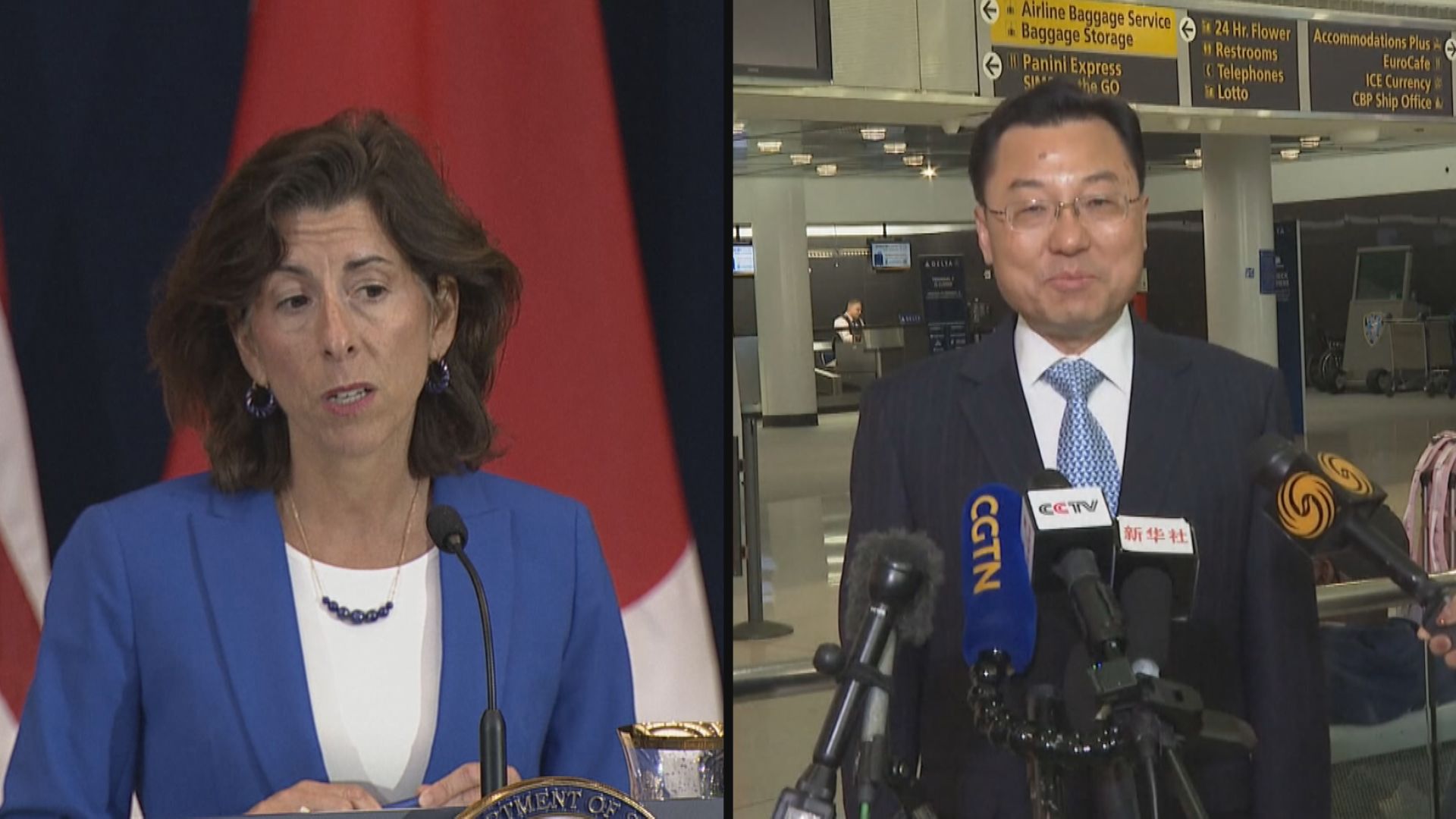 【中美交流】雷蒙多會晤謝鋒 討論訪華行程等議題