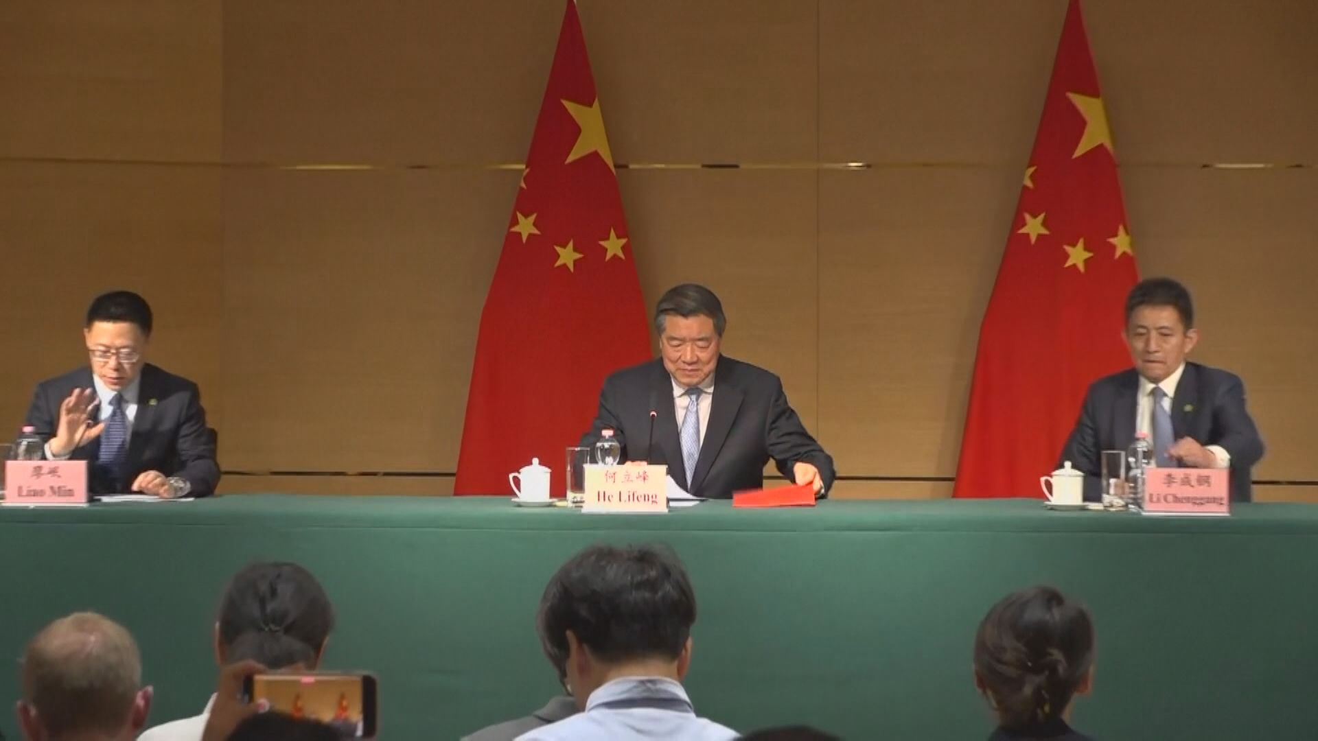 【今發聯合聲明】何立峰指會談達重要共識 美方稱分歧冇想像中咁大