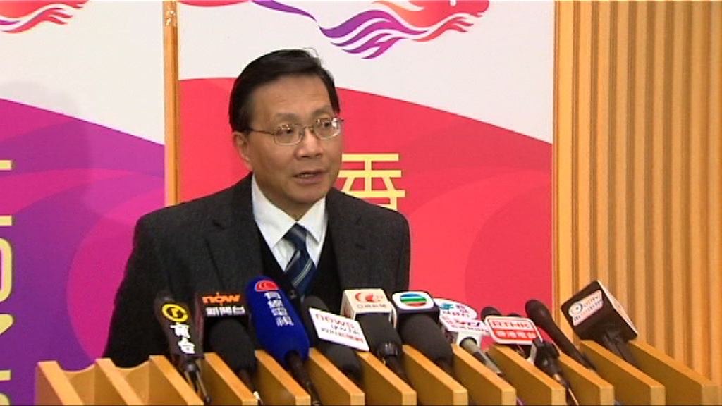 張炳良對高鐵追加撥款未能表決感到失望