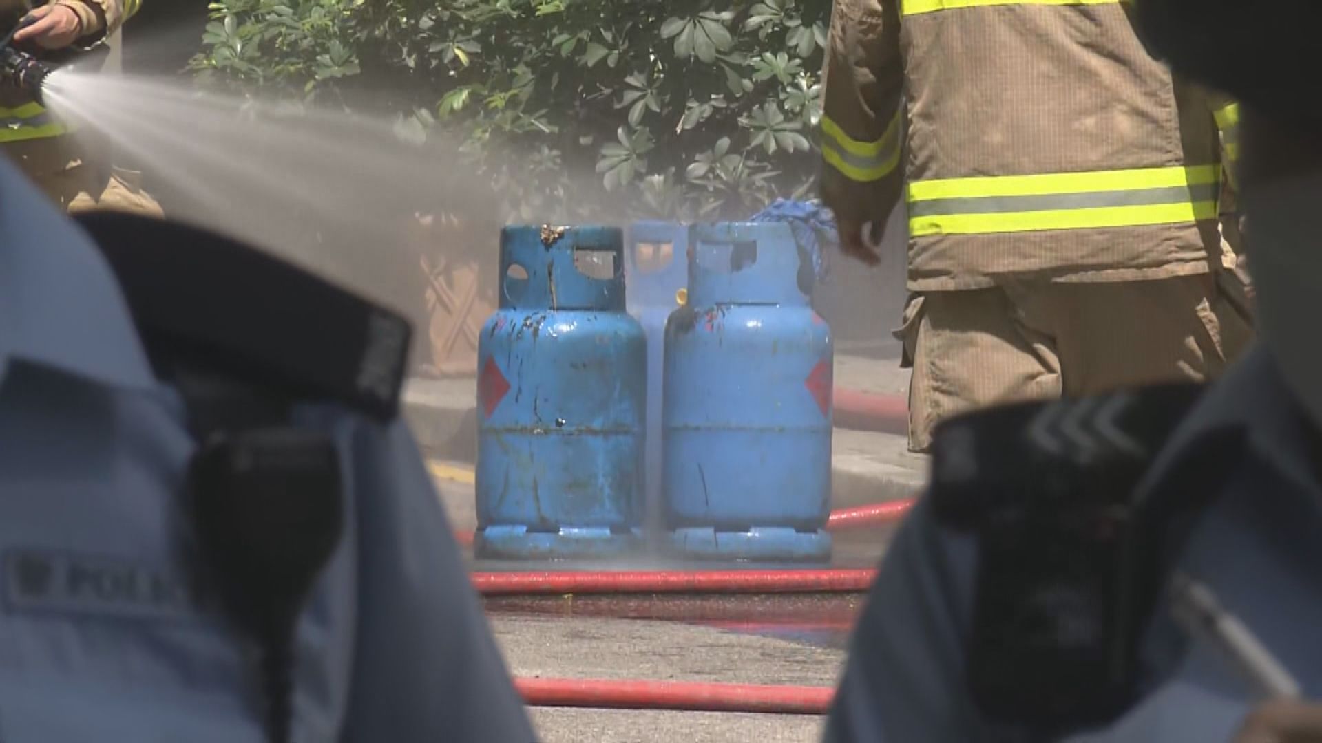 中區洗衣店石油氣罐爆炸一人燒傷