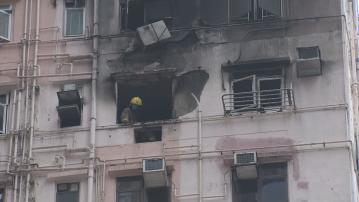 西半山堅道住宅起火 175人疏散無人傷