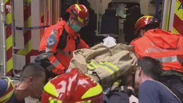 半山清暉大廈起火 一男一女昏迷  