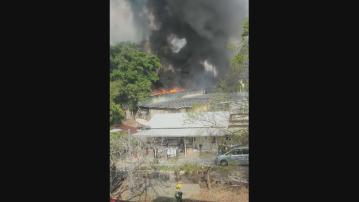 粉嶺一個倉庫發生火警 無人受傷