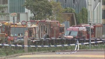 洪水橋地盤四級火仍未救熄 多條巴士線須改道