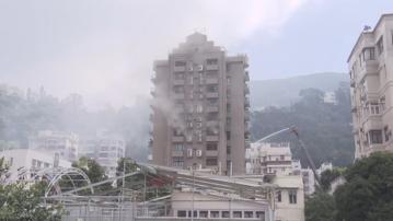 跑馬地一個住宅單位疑氣體爐著火
