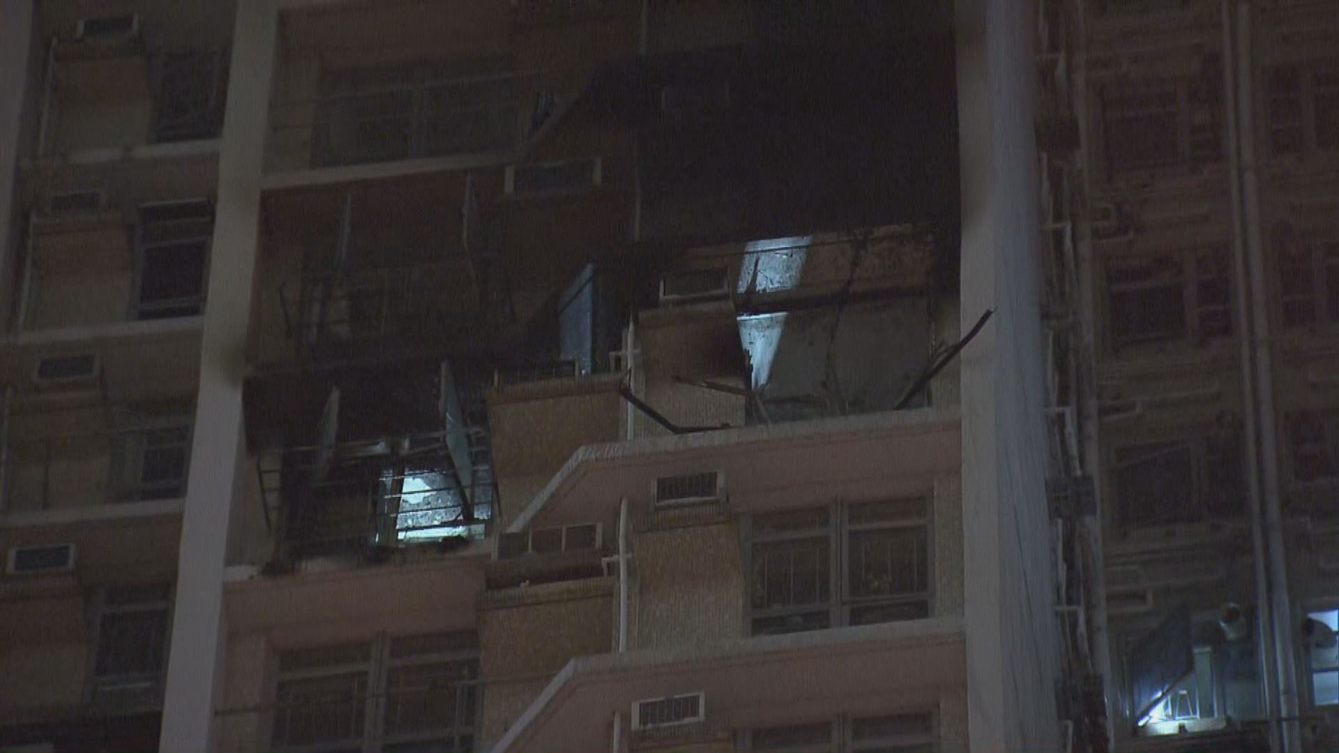 葵盛東邨單位火警疏散約三百人