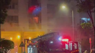 荔景邨單位火警一死三傷