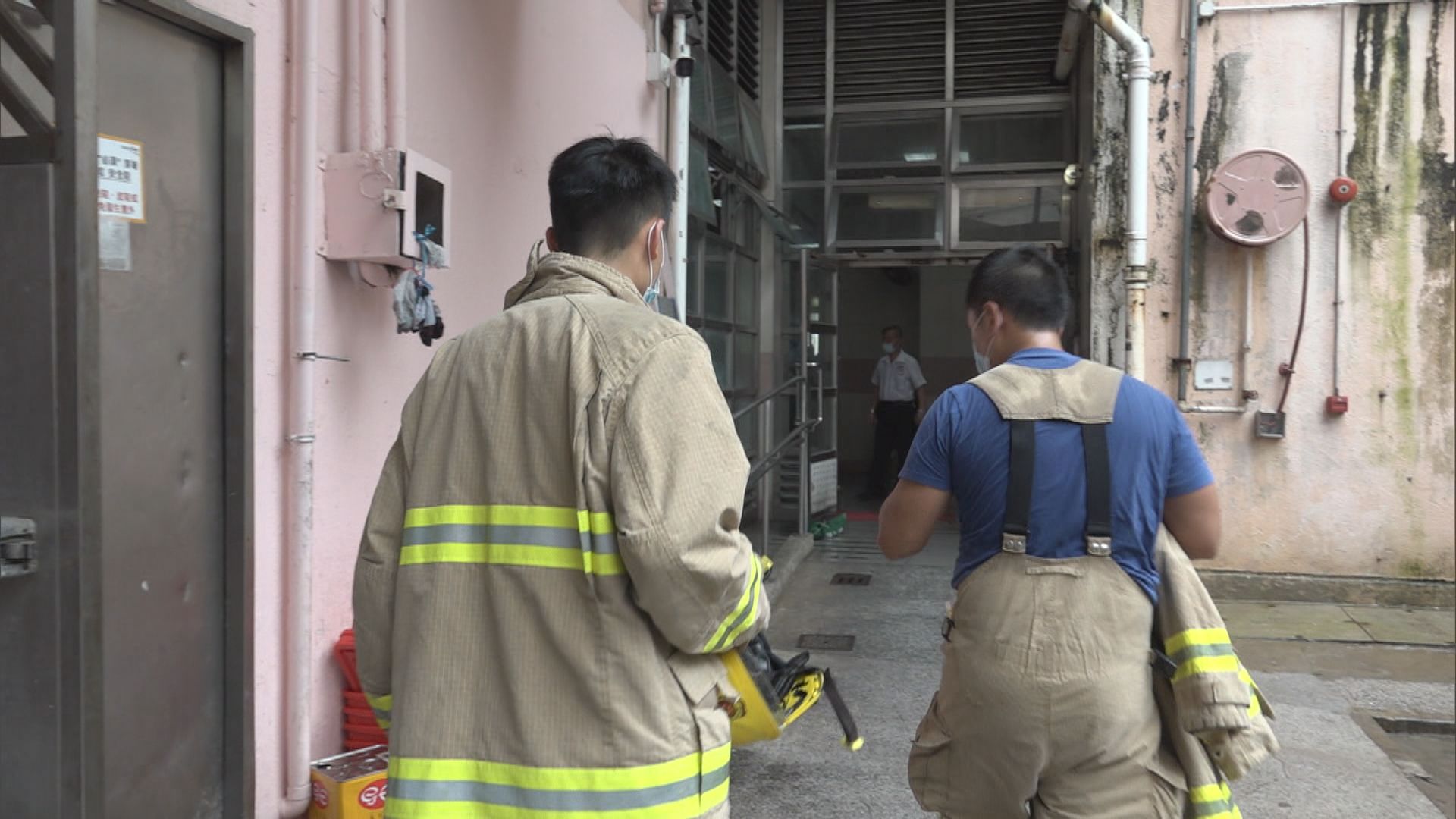 翠屏北邨火警老翁不治　疑因電動輪椅電線短路