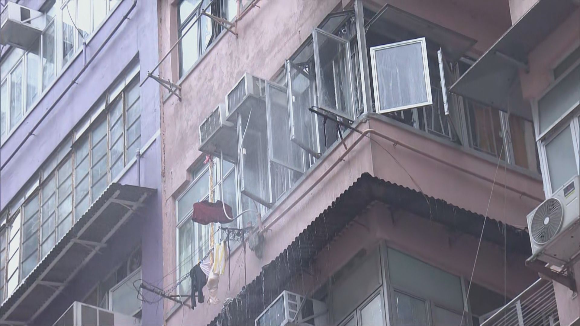 旺角劏房單位起火　一人受傷送院