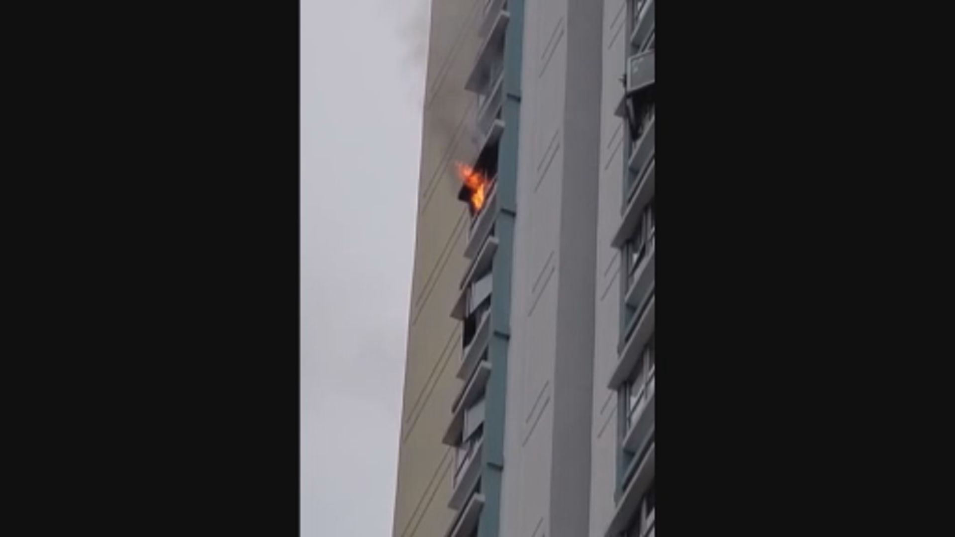 牛頭角下邨一單位起火無人傷