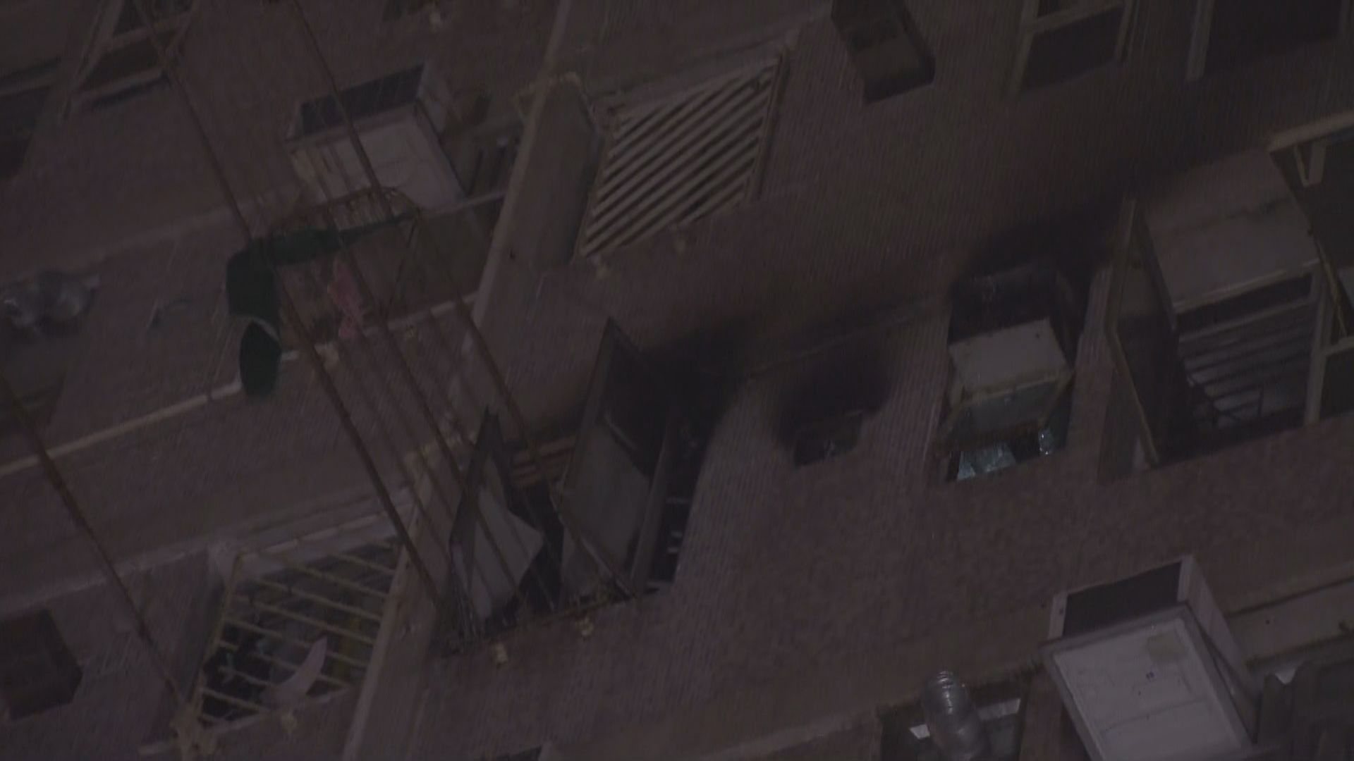 將軍澳景林邨一單位火警　逾80人疏散無人傷