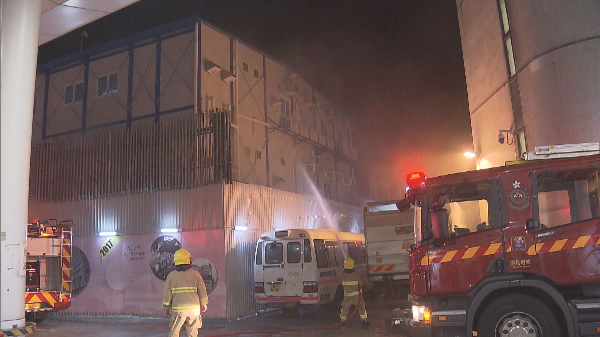 瑪麗醫院擴建地盤辦公室起火無人傷