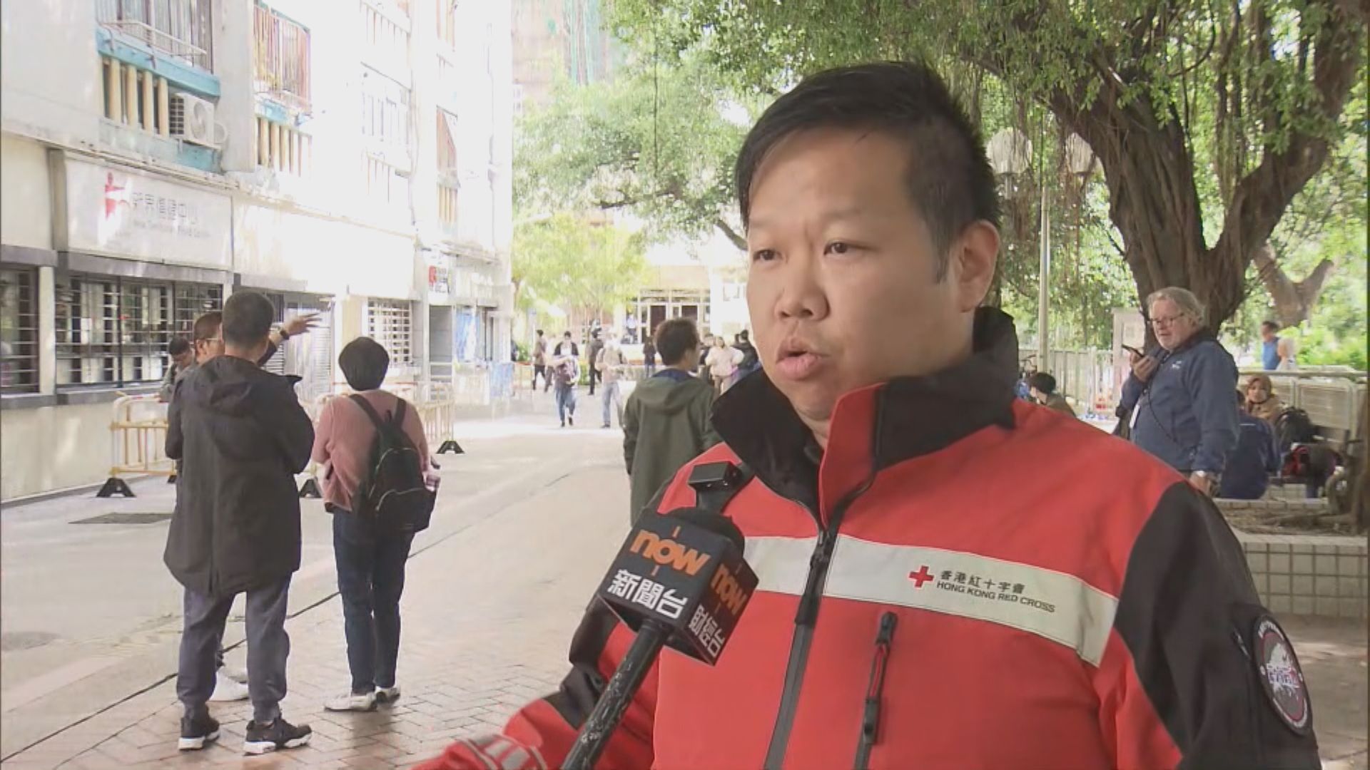 宏福苑五級火災｜紅十字會動員逾百人支援居民