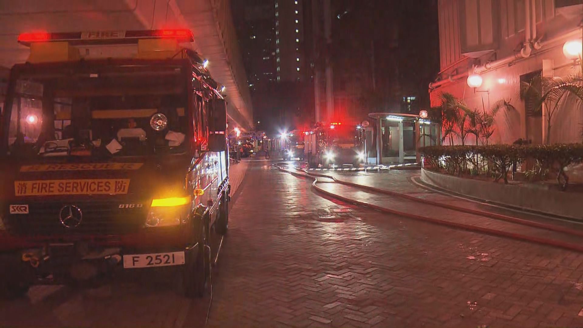 消防處去年接獲的火警召喚輕微上升