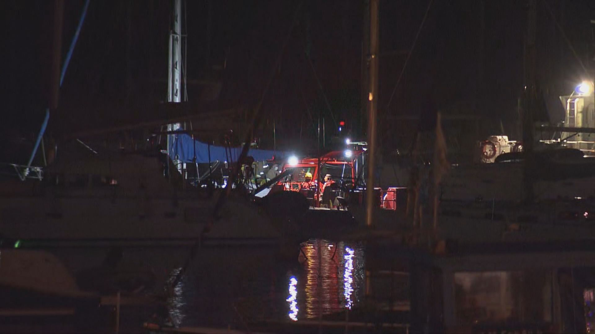 西貢白沙灣帆船起火無人傷