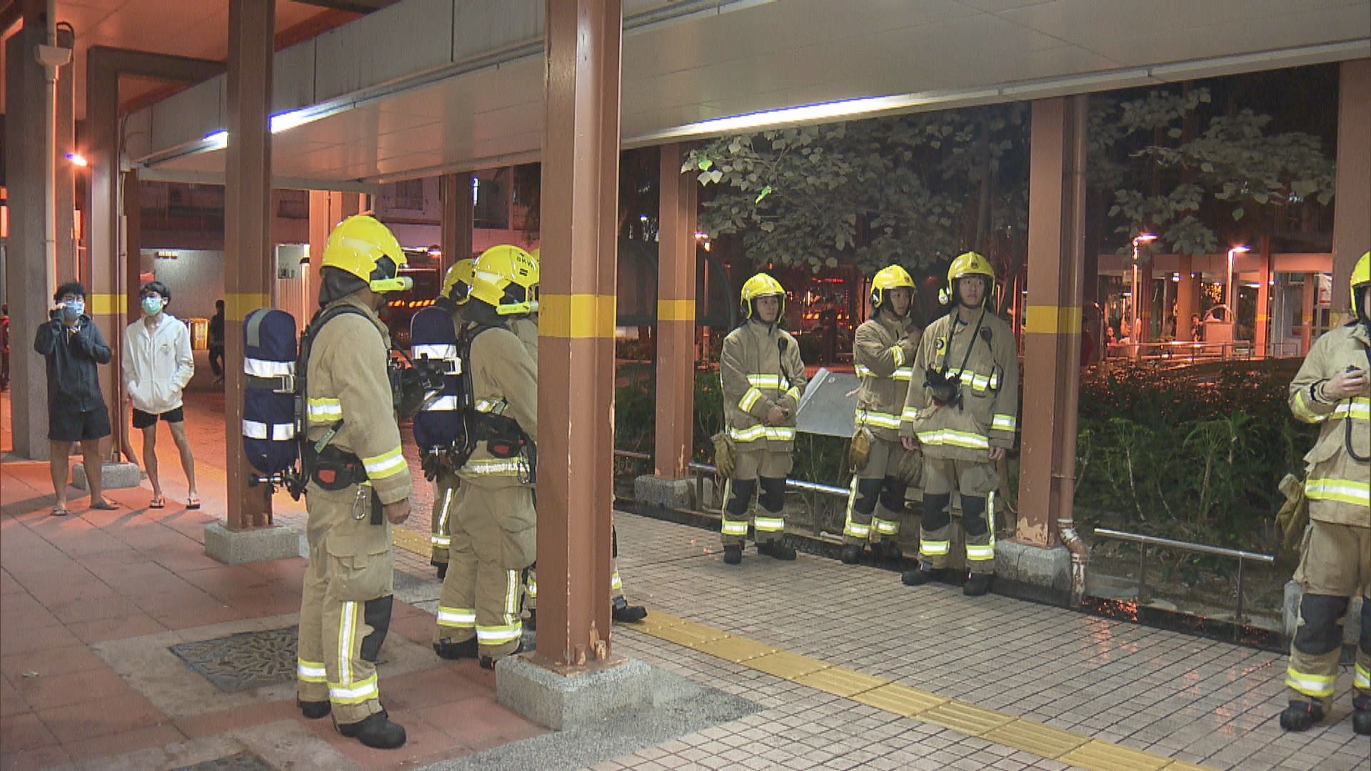 筲箕灣火警涉電動輪椅　一家三口送院