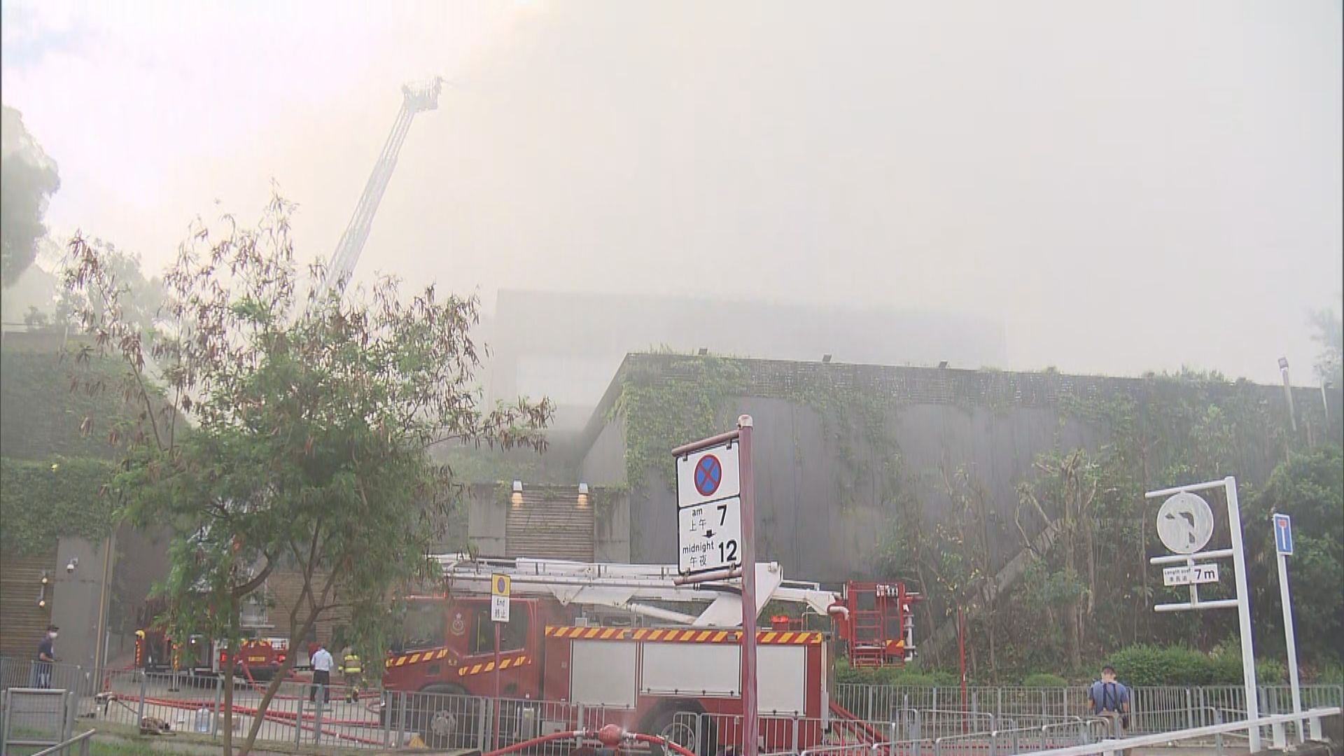 林青霞飛鵝山大宅三級火　焚燒逾八小時被救熄