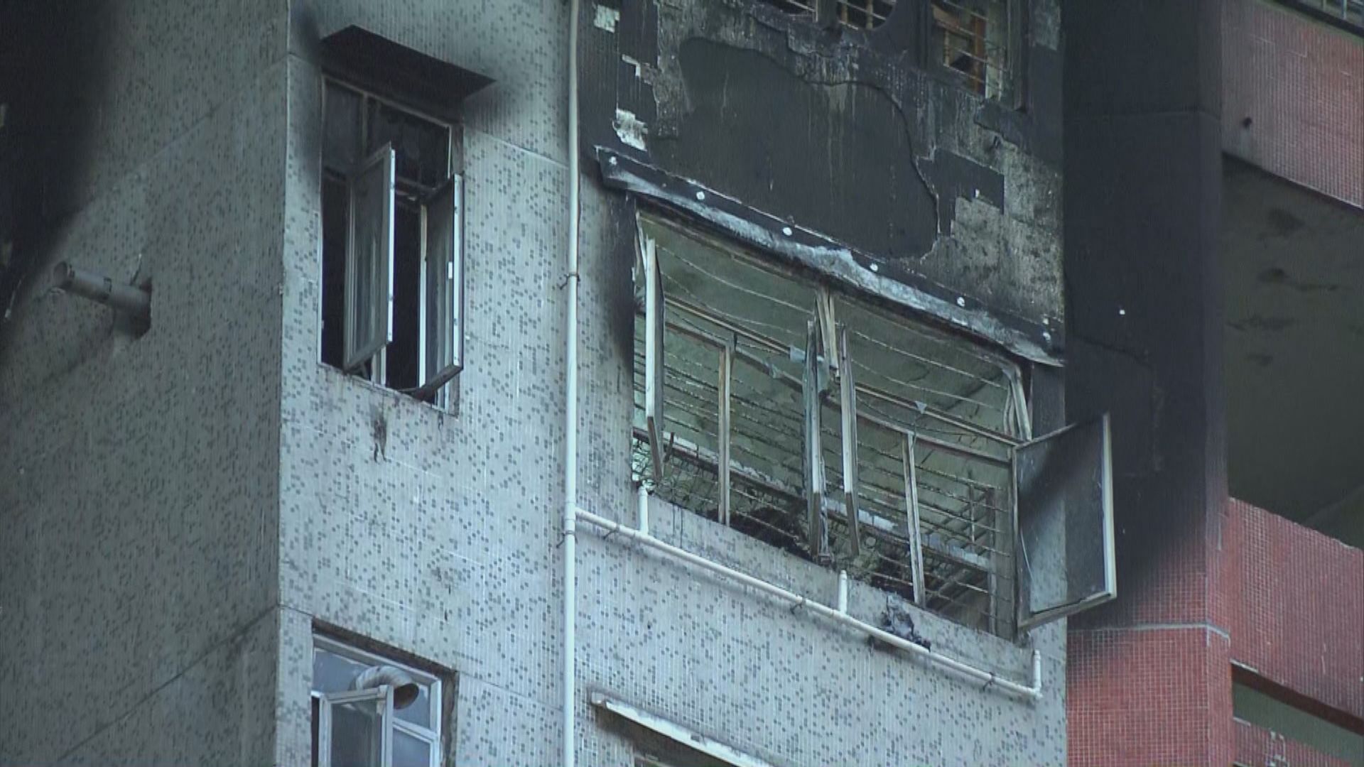 上水天平邨單位失火三人傷