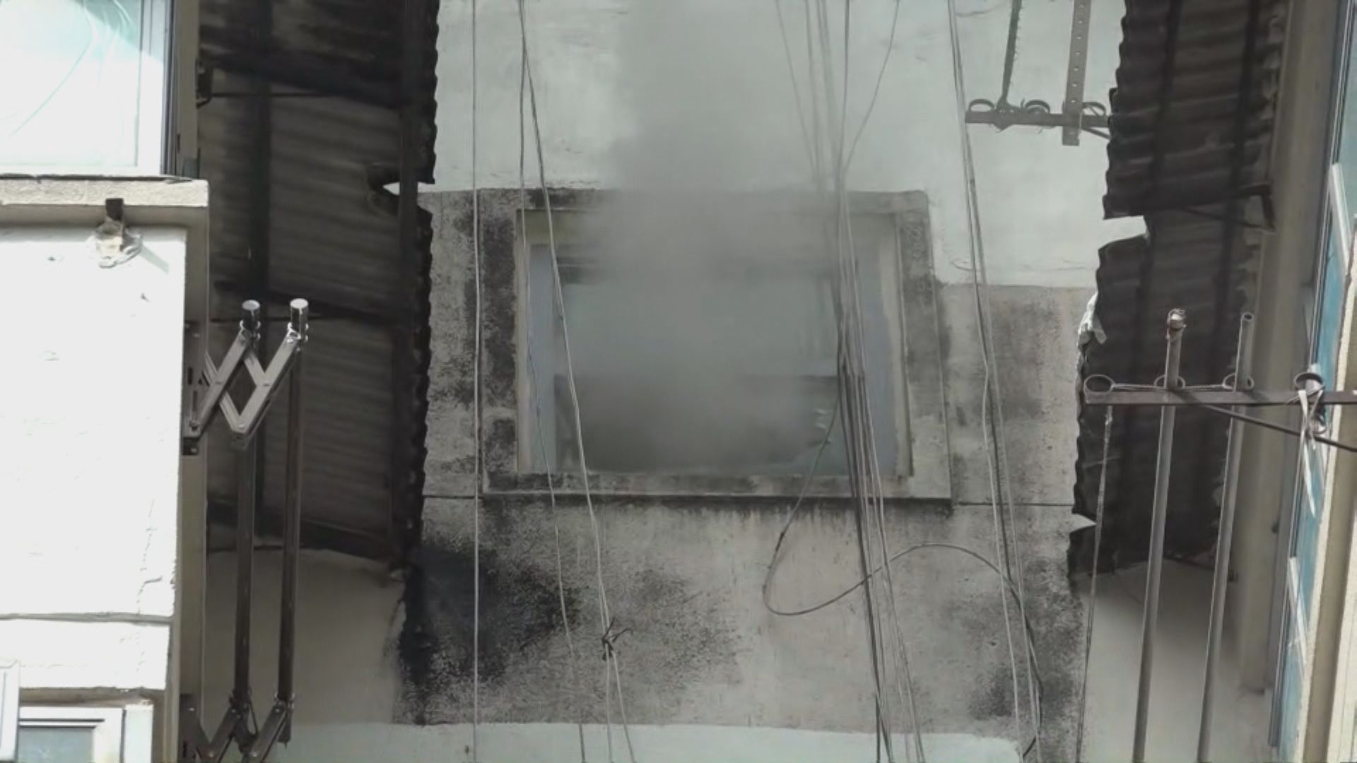 深水埗汝州街唐樓火警 至少一死五傷