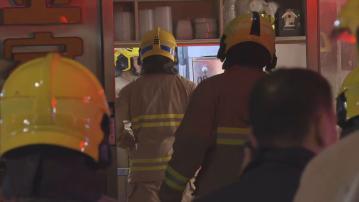 深水埗餐廳火警一人傷