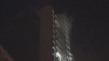 深水埗住宅火警　一人疑墮平台死亡