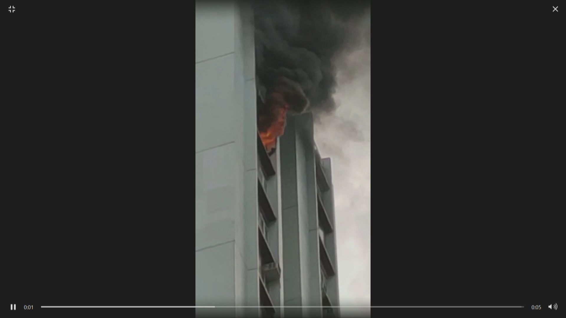 太古城住宅單位火警疏散逾百人