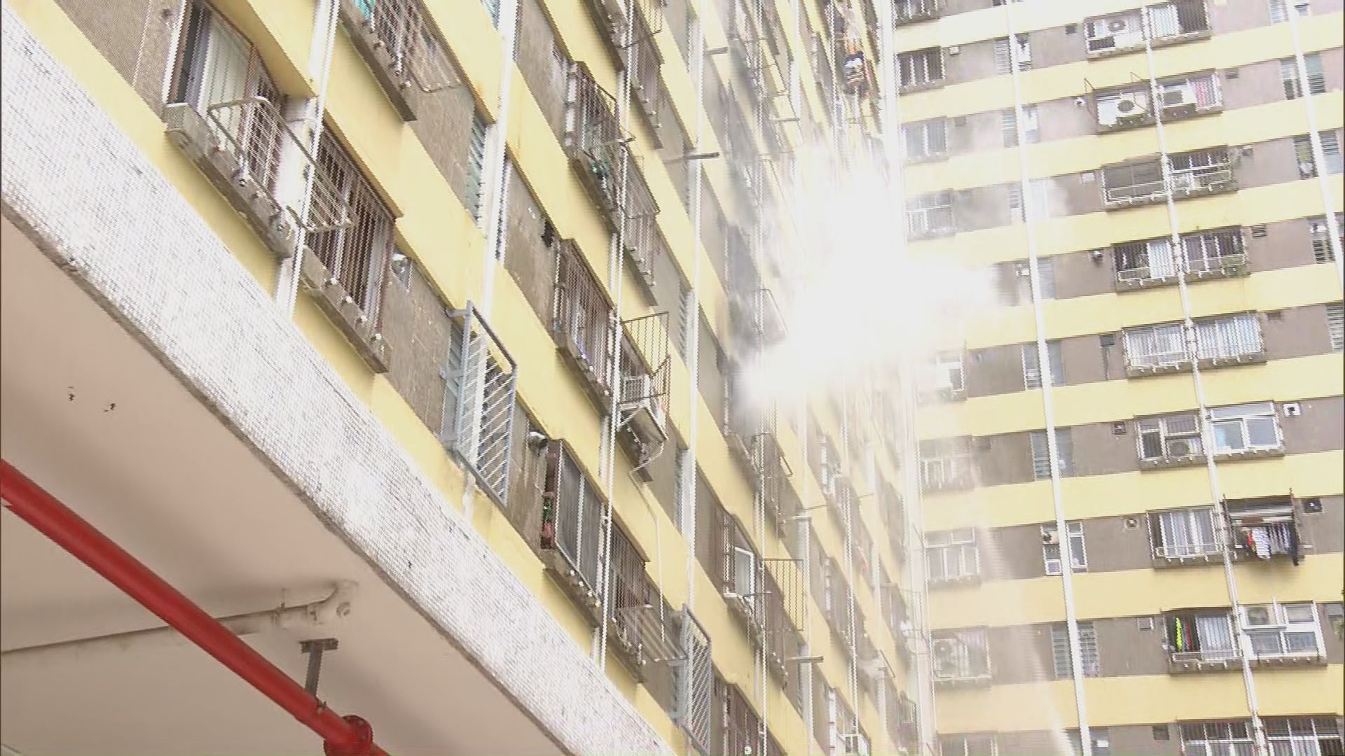 大埔廣福邨單位火警三人不適送院