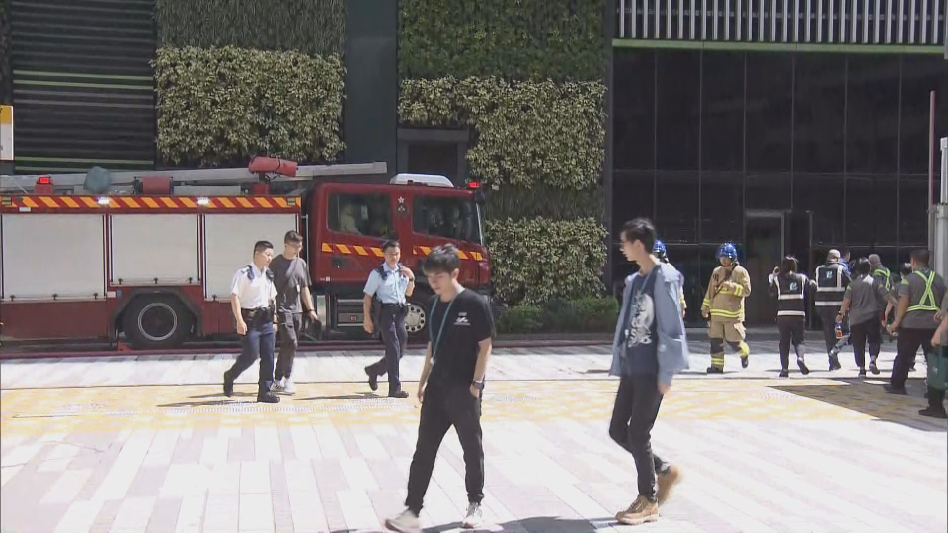 將軍澳數據中心懷疑電線短路　三名工人遭火舌灼傷