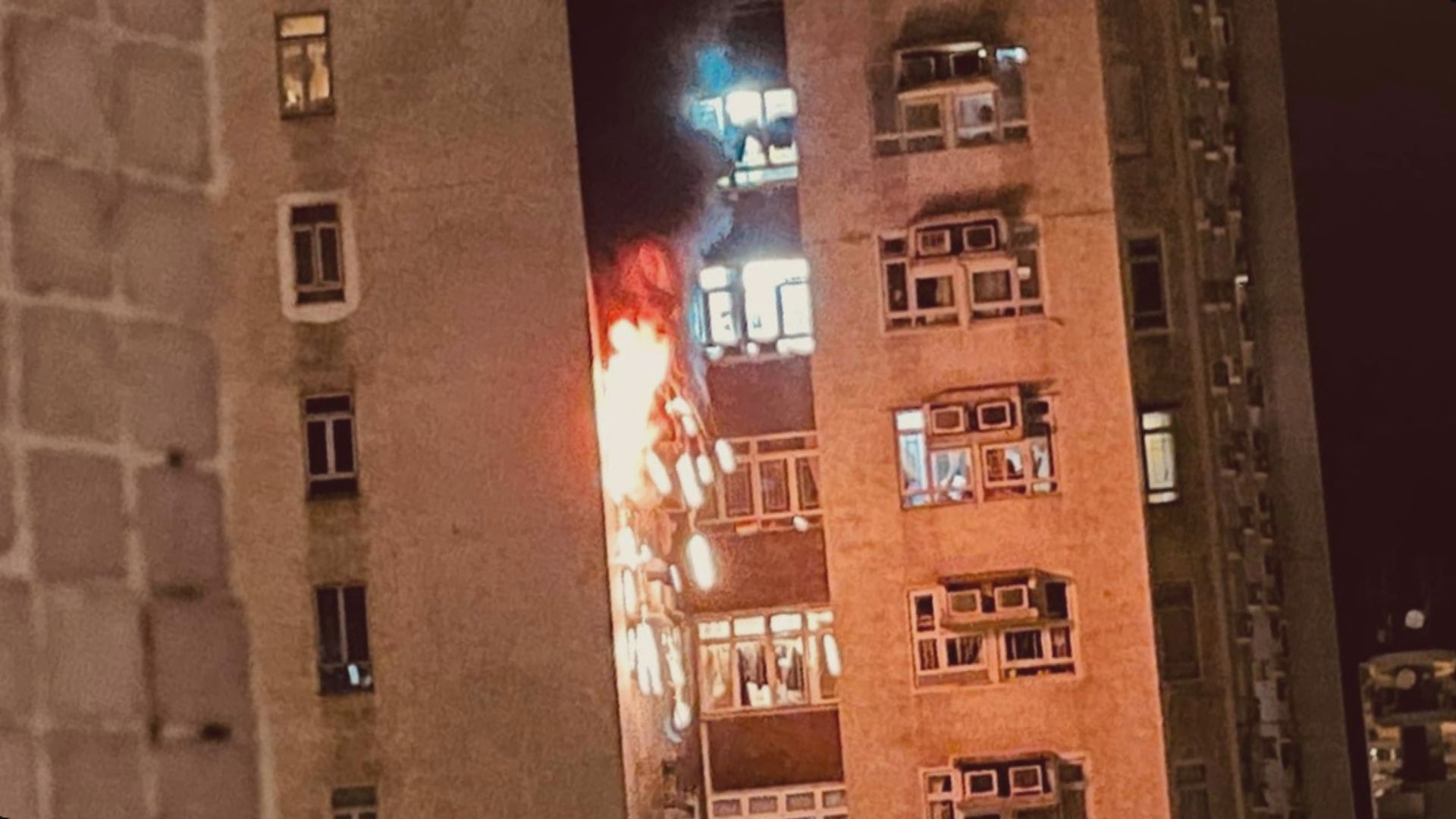 大埔新興花園單位凌晨火警　兩母子死亡