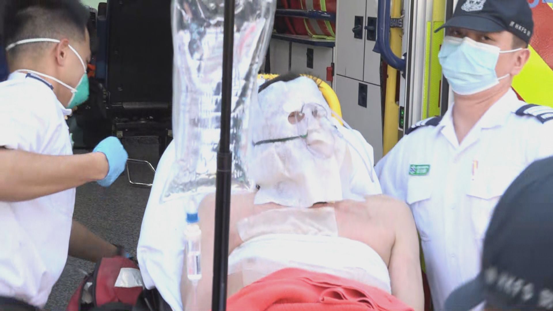 尖沙咀一裝修中單位火警　兩人燒傷送院