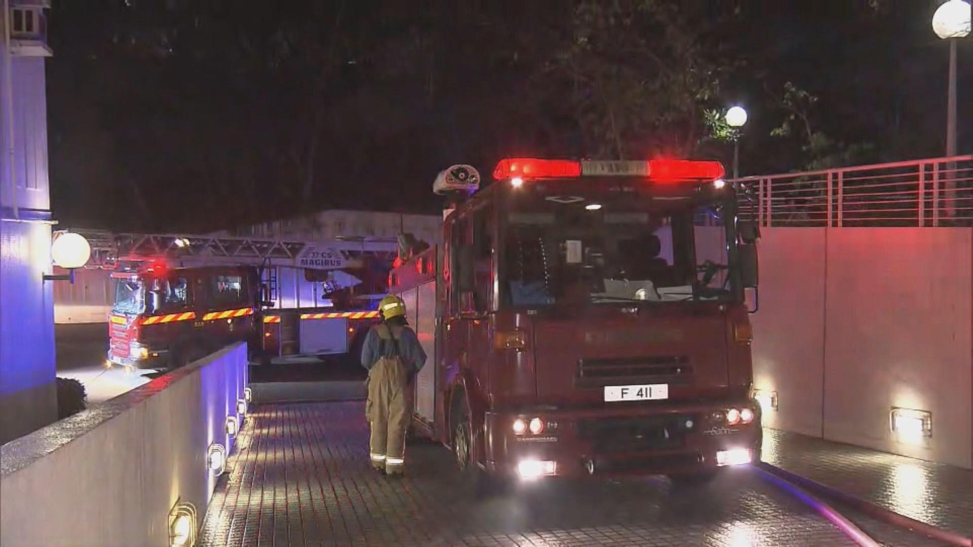 黃大仙嘉強苑一單位失火　一死一傷