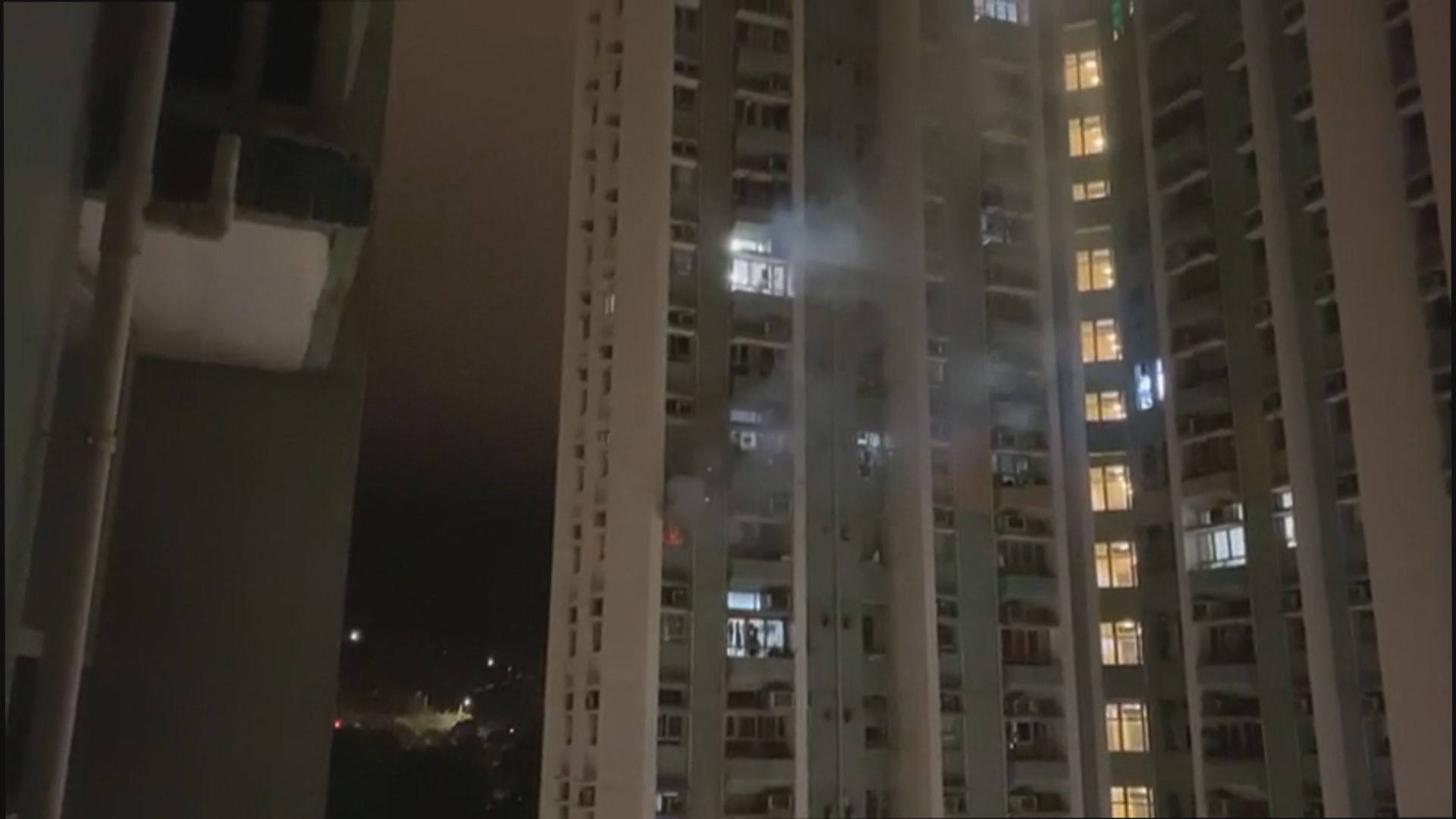 黃大仙嘉強苑一單位失火釀一死一傷