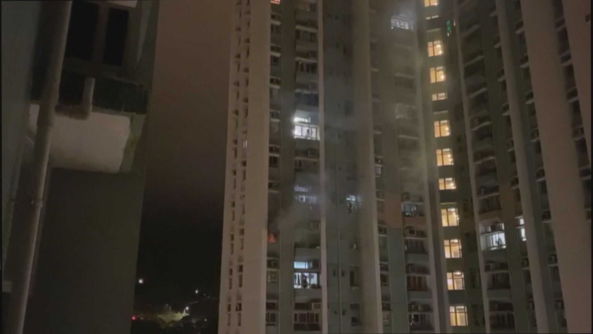 黃大仙嘉強苑一單位失火釀一死一傷　起火原因有可疑