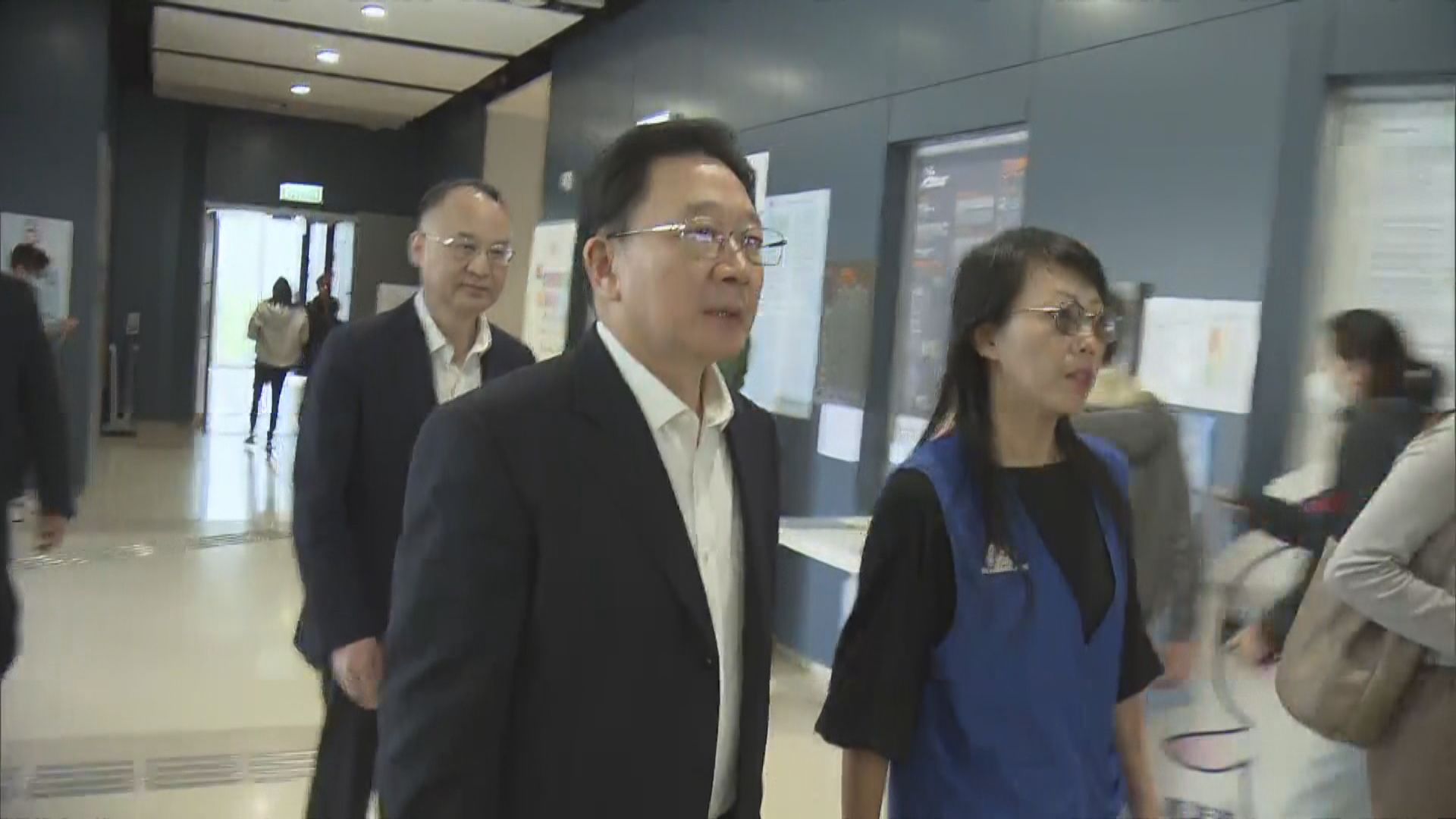 宏福苑五級火災｜夏寶龍在深圳聽取火災詳細匯報