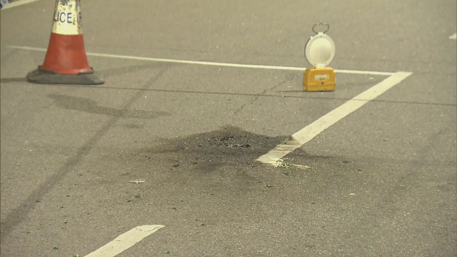 元朗消防局外被擲兩個汽油彈疑犯被捕