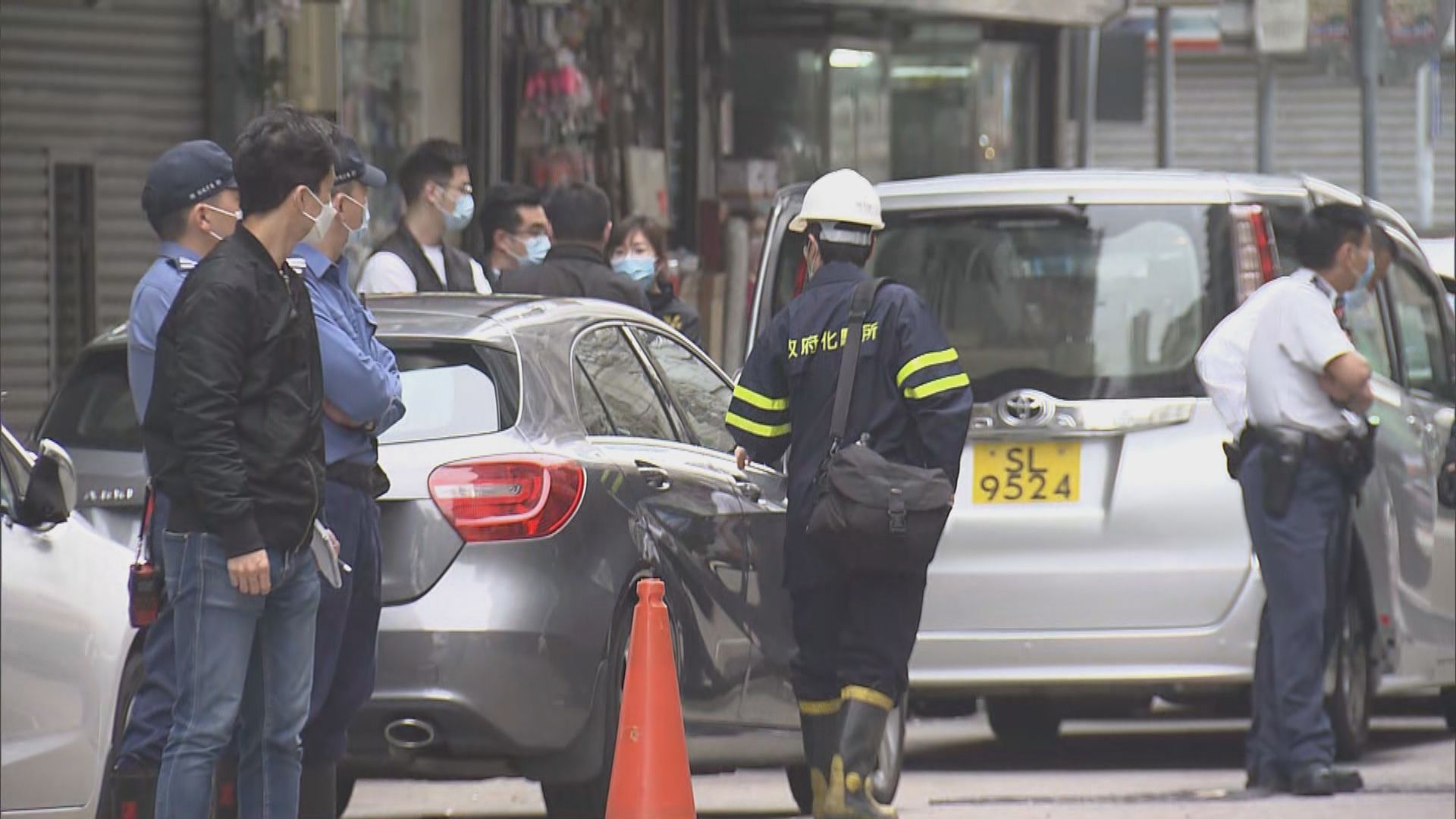 油麻地唐樓一死火警　機電署及化驗所人員到場調查