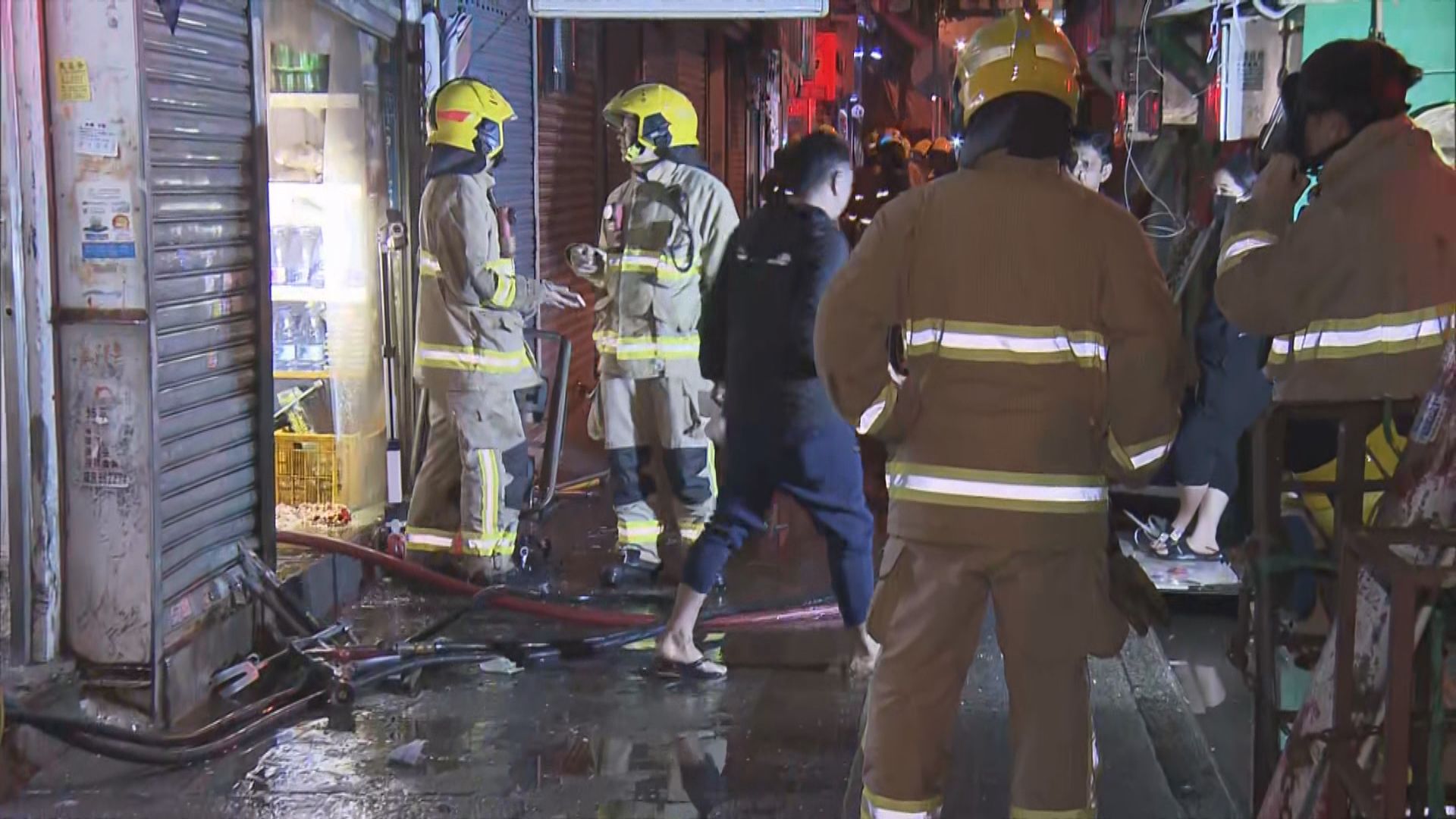 油麻地雜貨店失火無人傷